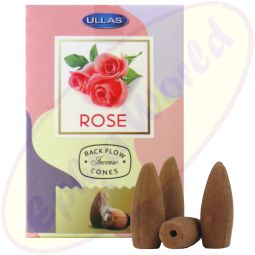 Ullas Rückflussräucherkegel Rose