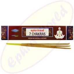 Ullas Spiritual 7 Chakras Masala Räucherstäbchen