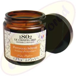 Le Chatelard 1802 vegane Duftkerze Intensiv Patchouli 80g