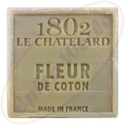 Le Chatelard 1802 palmölfreie vegane Seife 100g Baumwollblüten