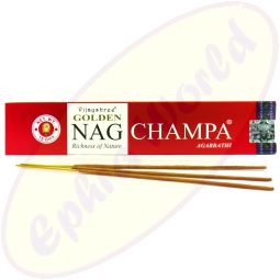 Vijayshree Golden Nag Champa indische Masala Räucherstäbchen