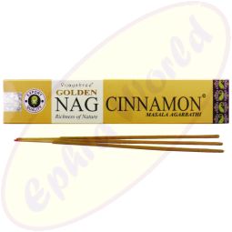 Vijayshree Golden Nag Cinnamon/Zimt Masala Räucherstäbchen