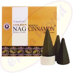 Vijayshree Golden Nag Cinnamon/Zimt Räucherkegel