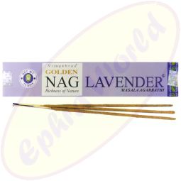 Vijayshree Golden Nag Lavender Masala Räucherstäbchen