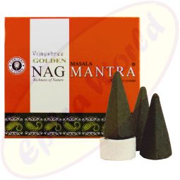 Vijayshree Golden Nag Mantra Räucherkegel