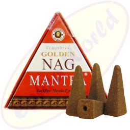 Vijayshree Golden Nag Mantra Rückflussräucherkegel