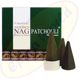 Vijayshree Golden Nag Patchouli Räucherkegel