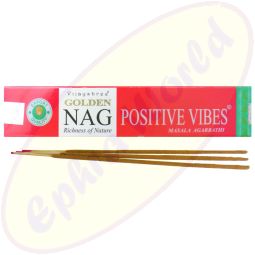 Vijayshree Golden Nag Positive Vibes Masala Räucherstäbchen