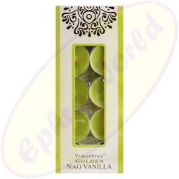 Vijayshree Golden Nag Vanilla Duftteelichte 10x10g