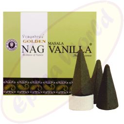 Vijayshree Golden Nag Vanilla Räucherkegel
