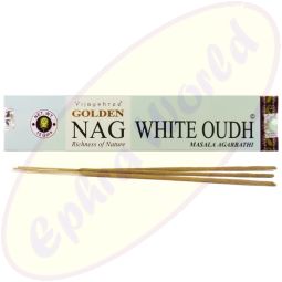 Vijayshree Golden Nag White Oudh Masala Räucherstäbchen