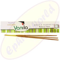 Vijayshree Golden Vanila indische Masala Räucherstäbchen