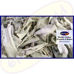 Weißer Salbei Granulat & Blätter Räucherkraut 100g