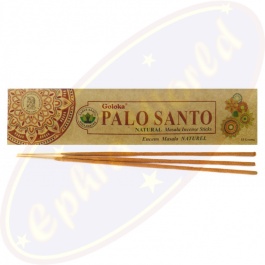 Goloka Räucherstäbchen Egyptian Musk – Handgerollt, Natürlich, 15 G Packung
