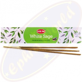 HEM White Musk Räucherstäbchen Original Aus Indien 6x Ca. 120