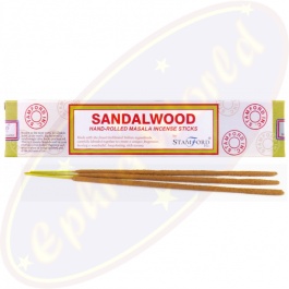 Stamford Masala Räucherstäbchen – Handgerollt, Moschus-Duft, 3 Boxen á 15 Stück