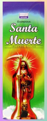 Darshan Santa Muerte Räucherstäbchen – 5-in-1, 6 Packungen Mit Je 20 Stäbchen, Mit Natürlichen ätherischen Ölen