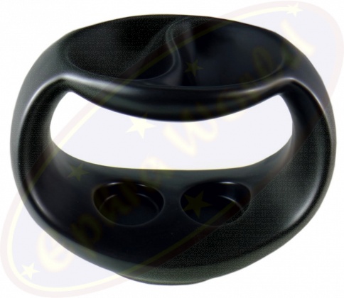 Duft/öle geeignet H 14 cm f/ür 2 versch pajoma Duftlampe Yin /& Yang in schwarz