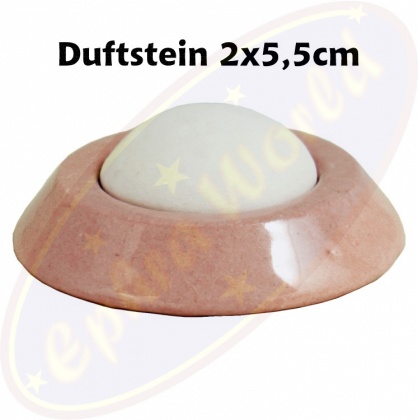 Duftstein rosa 2-teilig Keramik & Ton
