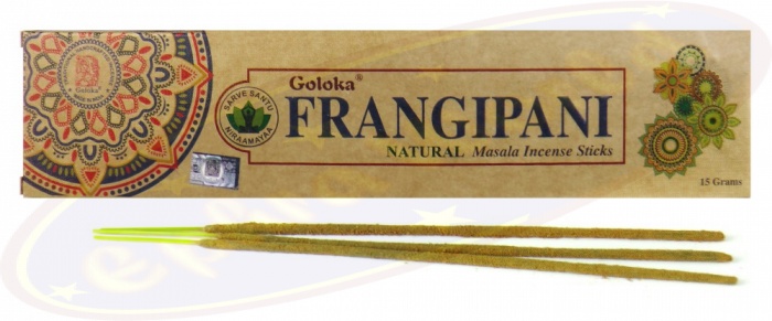 Frangipani Goloka Organic Incense from India