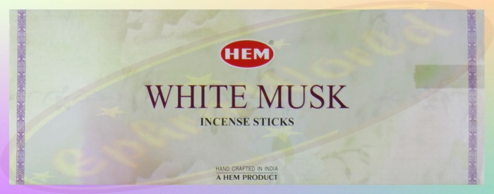Hem Musk Räucherstäbchen – Große Packung Mit 6 X 20 Stück, Für Entspannte Atmosphäre Zu Hause!