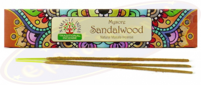 Namaste India Räucherstäbchen – 12x30g Masala-Agarbatti, Natürlicher Rosmarinduft