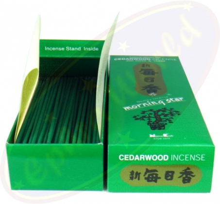 Nippon Kodo Morning Star Weihrauch Räucherstäbchen – Frankincense Duft, 200 Stück – Für Entspannung & Ambiente