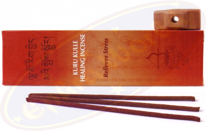 Original Healing Incense Tibetische Räucherstäbchen - 24 Stück, Ca. 14 Cm - Traditionell Aus Kräutern & Hölzern, Für Meditation & Raumreinigung