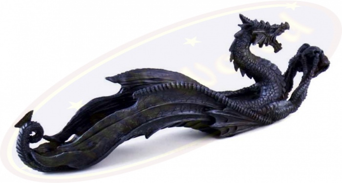 Drachen Räucherstäbchenhalter Gothic Drache Dragon Räucherstäbchen 766-5205 