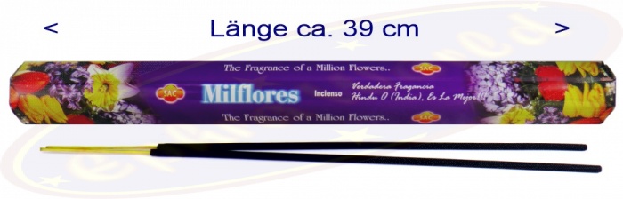 Sac Milflores Blumen Xl Raucherstabchen