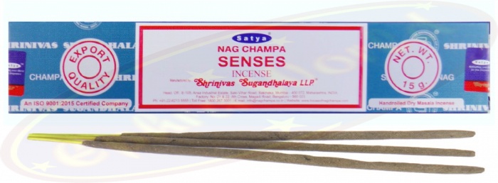 Satya Nag Champa Sunrise Räucherstäbchen – 100 % Natürlich, Handgerollt. 3 Packungen à 15 G Für Meditation, Entspannung & Raumduft.