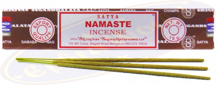 17,67€/100g Satya Namaste Namaste 15g Räucherstäbchen 