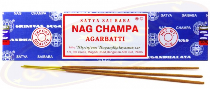 Räucherstäbchen Satya Sai Baba Nag Champa Agarbatti verschiedene Grössen 