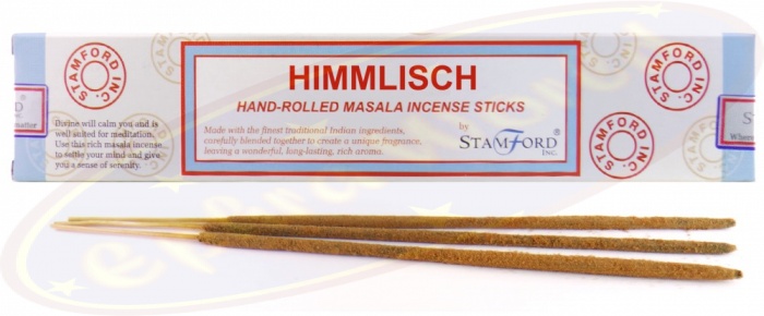 Stamford Masala Räucherstäbchen 'Midnight Calm' – Langanhaltender Duft, Bis Zu 30 Minuten Brenndauer Pro Stäbchen