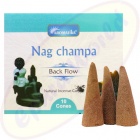 Aromatika Backflow Cones/Rückfluss-Räucherkegel Nag Champa