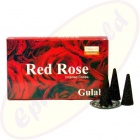 Räucherkegel Darshan Red Rose
