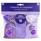 Le Chatelard 1802 Duftsäckchen Lavendel & Lavandin 2x18g & 100g Lavendel Seife Luberon Lila