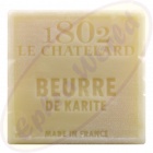 Le Chatelard 1802 palmölfreie vegane Seife 100g Shea Butter/Beurre de Karite