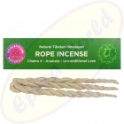 Natural Tibetan Himalayan Rope Incense/Räucherschnüre 4. Chakra