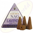 Vijayshree Golden Nag Lavender Rückflussräucherkegel