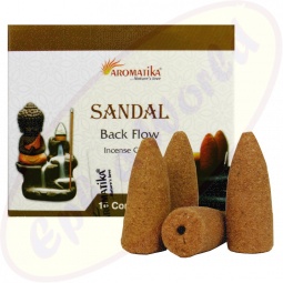 Aromatika Backflow Cones/Rückfluss-Räucherkegel Sandal