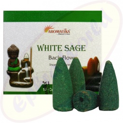 Aromatika Backflow Cones/Rückfluss-Räucherkegel White Sage