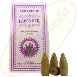 Ayurvedic Lavender Masala Rückfluss-Räucherkegel