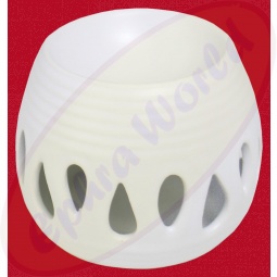 Duftlampe Simple weiß Keramik 10x9cm