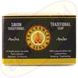 Fragrances & Sens Amber traditionelle Seife 100g