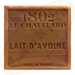 Le Chatelard 1802 palmölfreie vegane Seife 100g Hafermilch/Lait D`Avoine