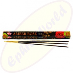 HEM Amber Rose indische Räucherstäbchen