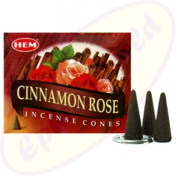 HEM Cinnamon indische Rose Räucherkegel