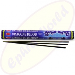 HEM Dragons Blood Blue indische Räucherstäbchen