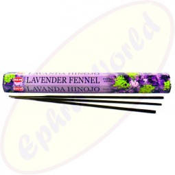 HEM Lavender Fennel indische Räucherstäbchen